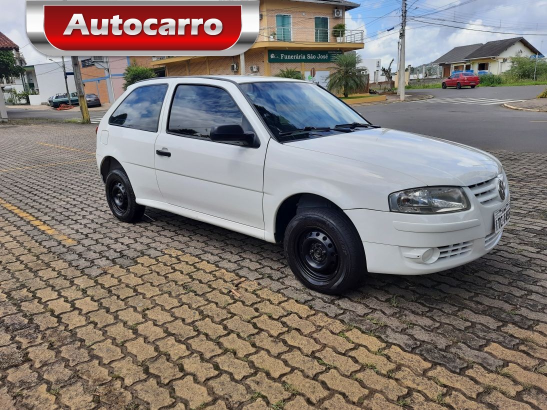 gol g4 branco 2 portas rebaixado