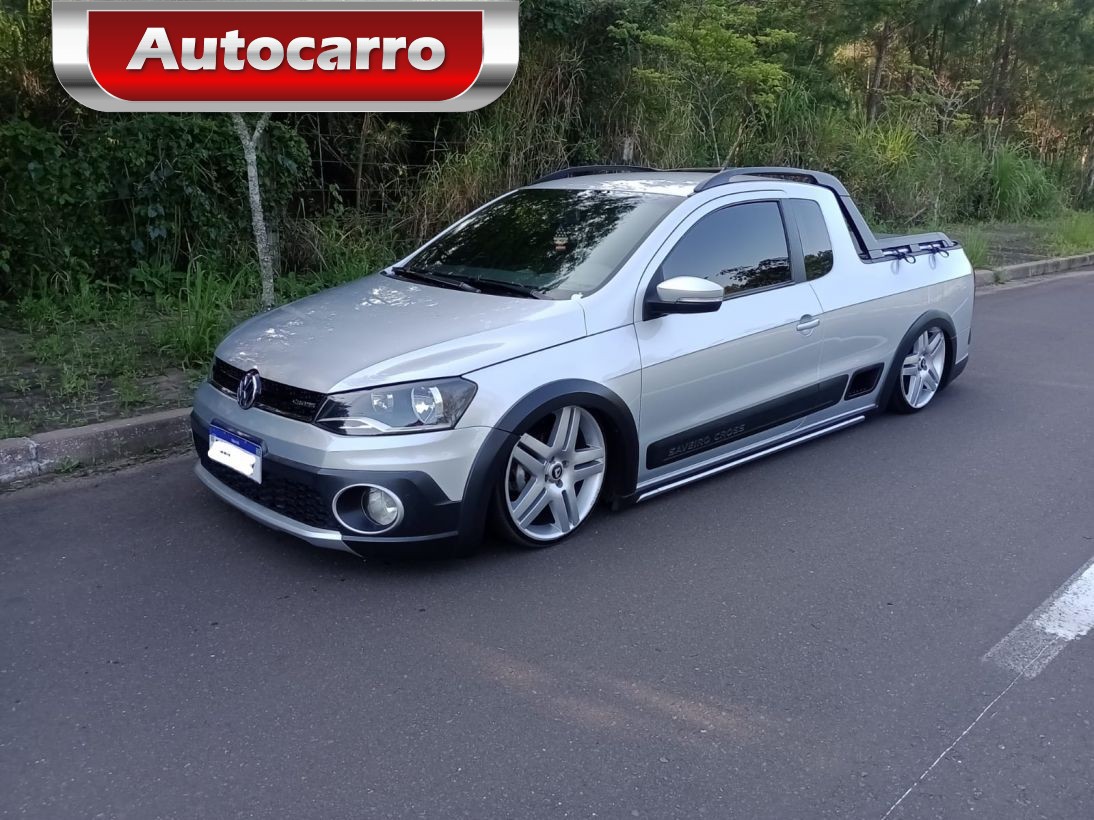 webSeminovos  Volkswagen Saveiro Cross CE 1.6 8V Prata 2014/2015