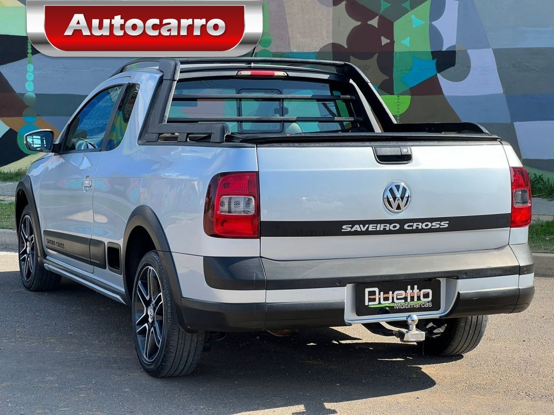 Volkswagen Saveiro Cross CE 1.6 Completa Prata - Potencial Veículos