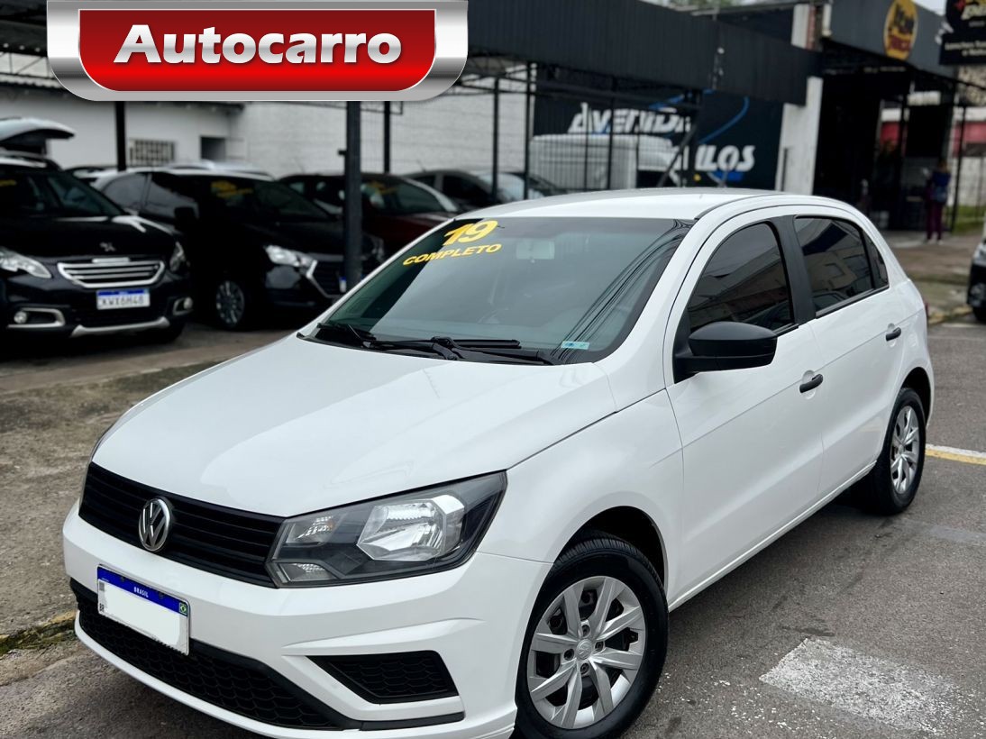 VOLKSWAGEN GOL 1.0 MI 16V 2019, NEW VISION MULTIMARCAS / Autocarro