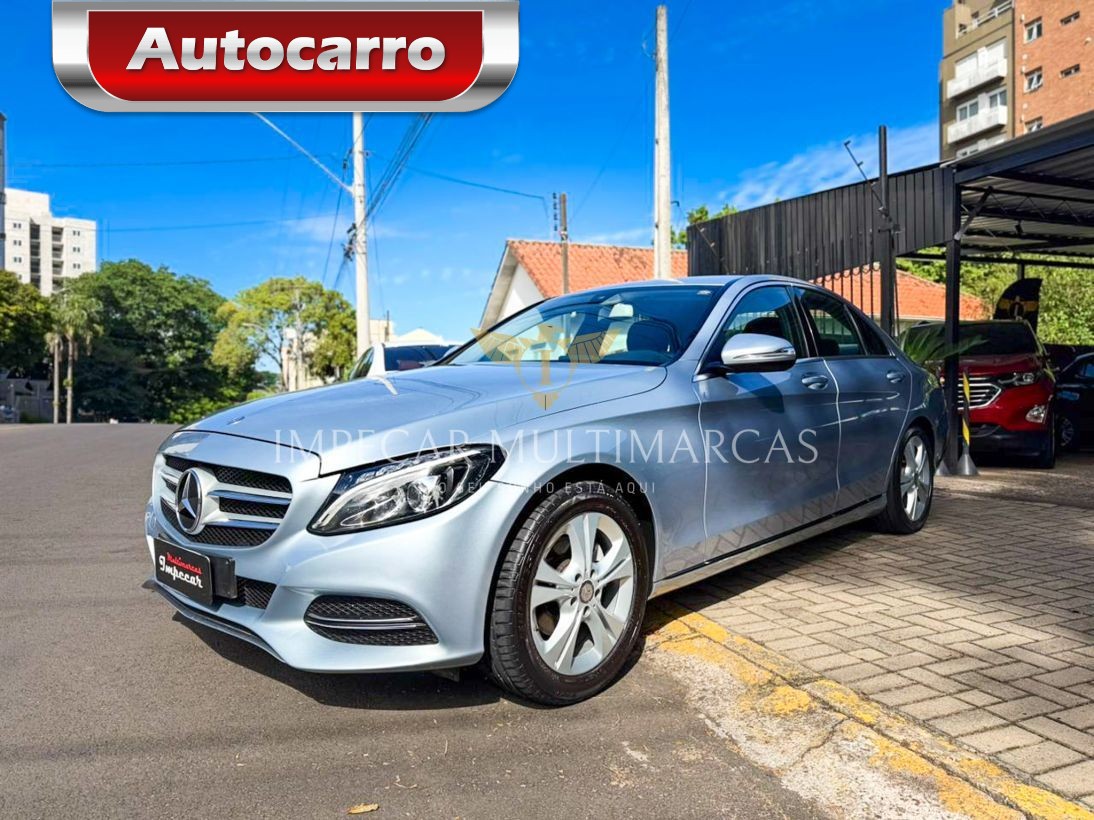 Mercedes-Benz C 180 1.6 CGI EXCLUSIVE 16V TURBO GASOLINA 4P AUTOMÁTICO 2015