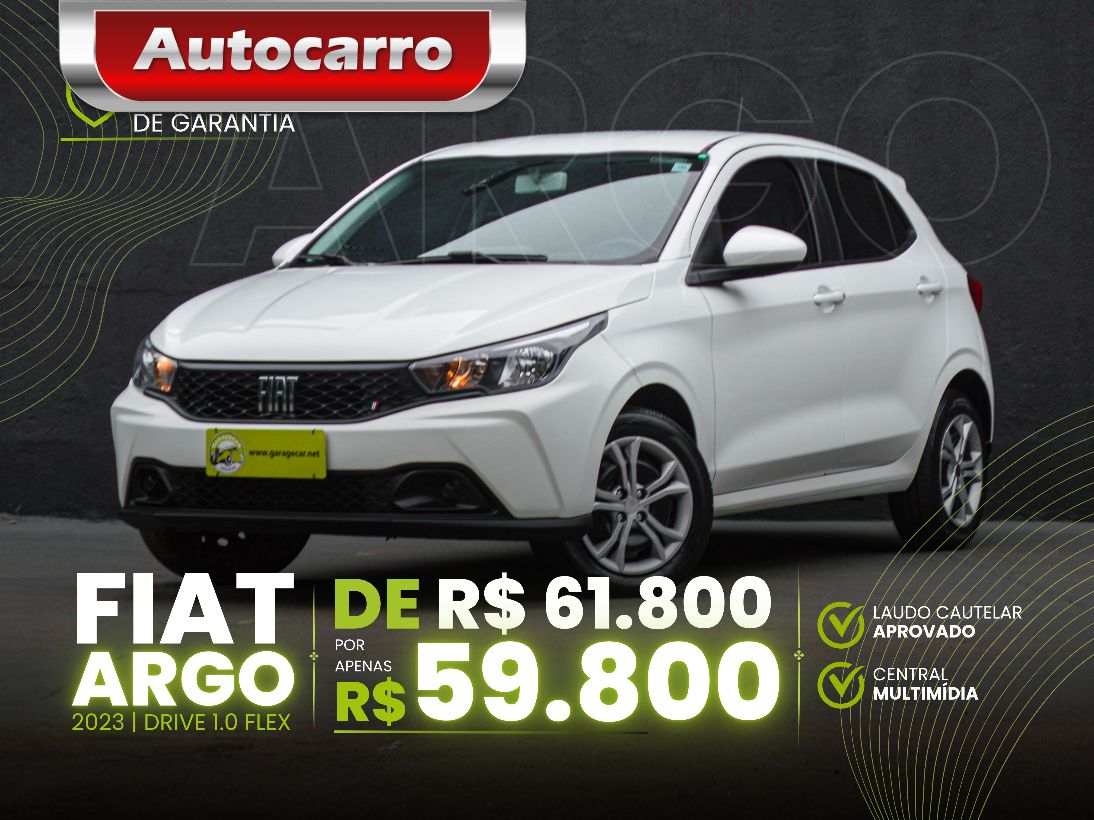 Fiat Argo ARGO DRIVE 1.0 6V Flex 2023