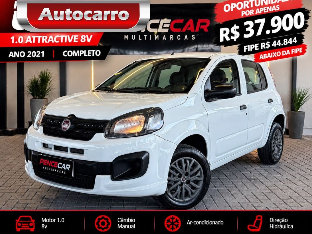 Fiat Uno ATTRACTIVE 1.0 FIRE FLEX 8V 5P 2021