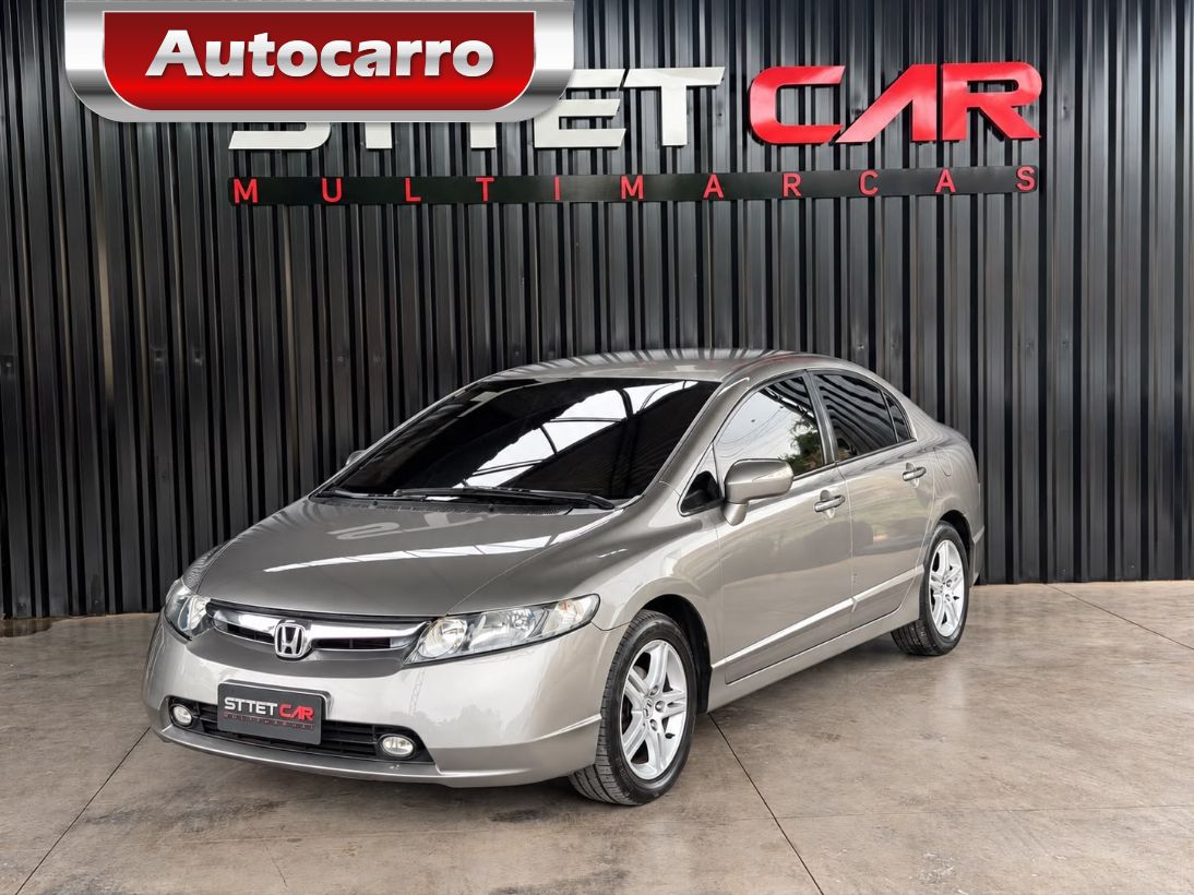 Honda Civic SEDAN EXS 1.8/1.8 FLEX 16V AUT. 4P 2008