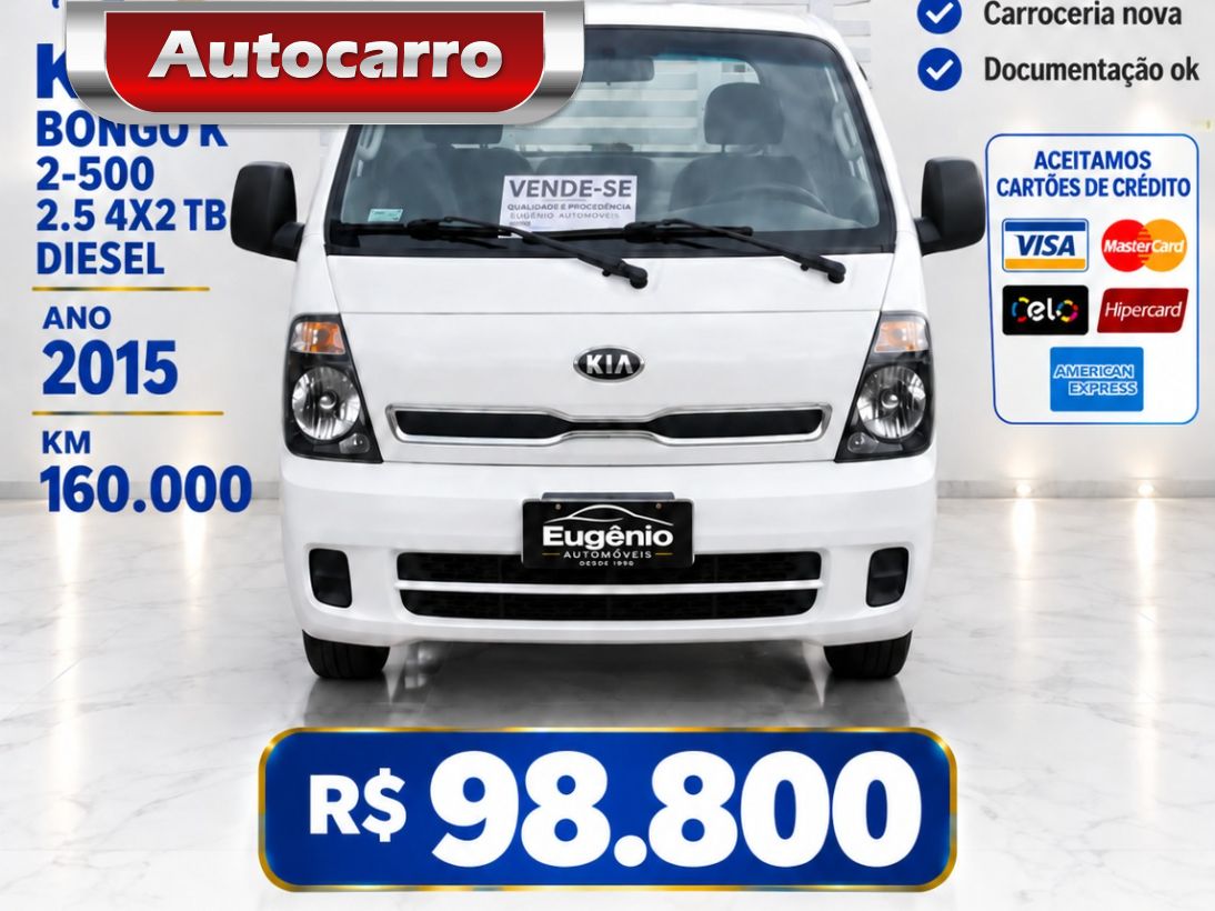 KIA Bongo 2.7 4X2 CS RODADO SIMPLES 2015