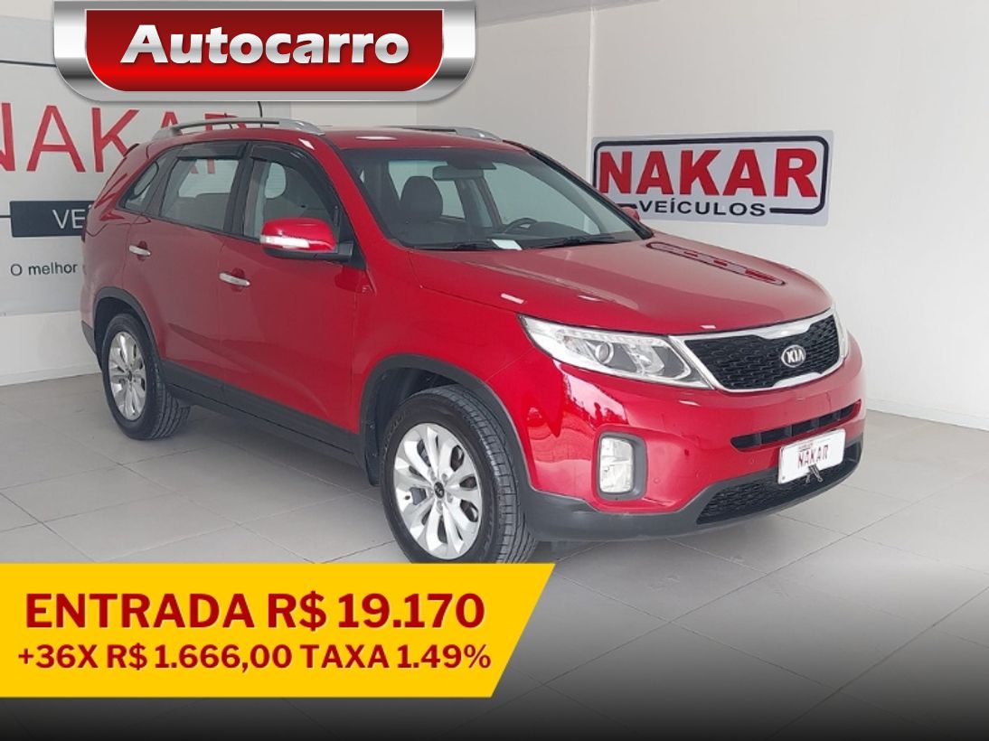 Foto do veículo KIA SORENTO 2.4 EX 4X2 16V ano 2014