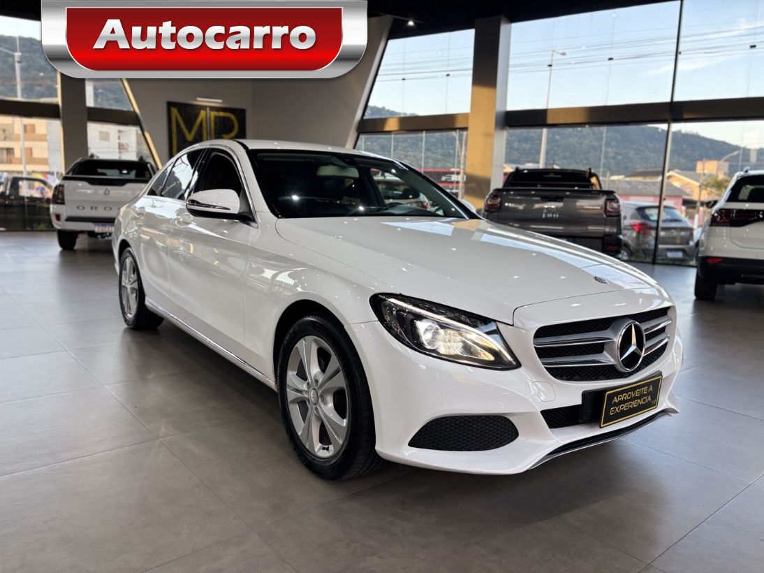 Mercedes-Benz C 180 1.6 CGI EXCLUSIVE 16V TURBO GASOLINA 4P AUTOMÁTICO 2016