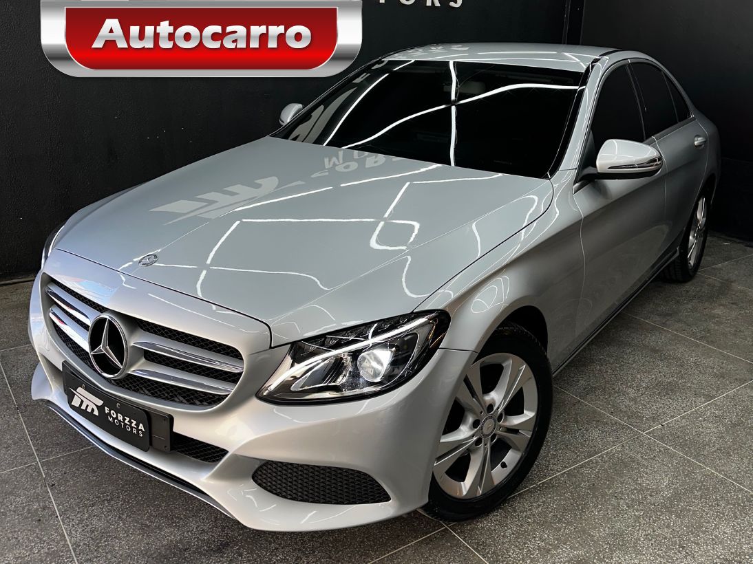 Mercedes-Benz C 180 1.6 CGI EXCLUSIVE 16V TURBO GASOLINA 4P AUTOMÁTICO 2017