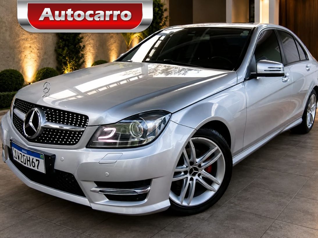 Mercedes-Benz C 180 1.6 CGI SPORT 16V TURBO GASOLINA 4P AUTOMÁTICO 2014