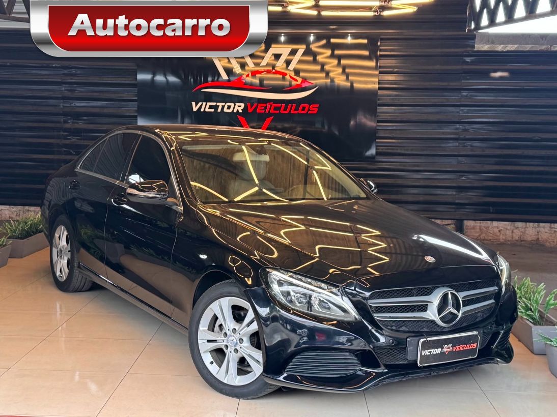 Mercedes-Benz C 180 1.6 CGI 16V TURBO FLEX 4P AUTOMÁTICO 2015