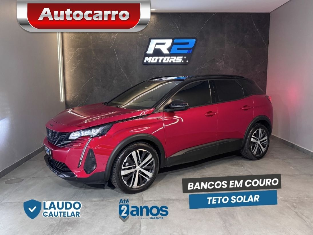 Peugeot 3008 1.6 16V THP GASOLINA GT PACK AUTOMÁTICO 2022
