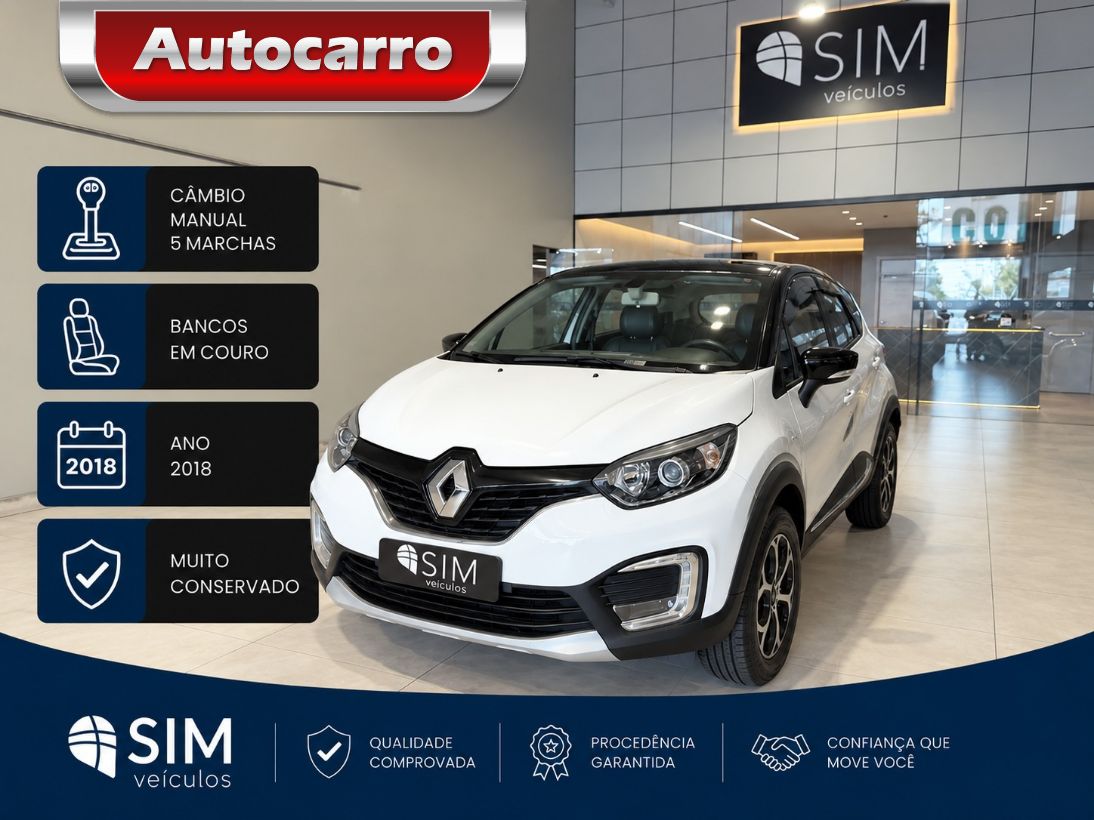 Renault Captur 1.6 16V SCE FLEX ZEN X-TRONIC 2018