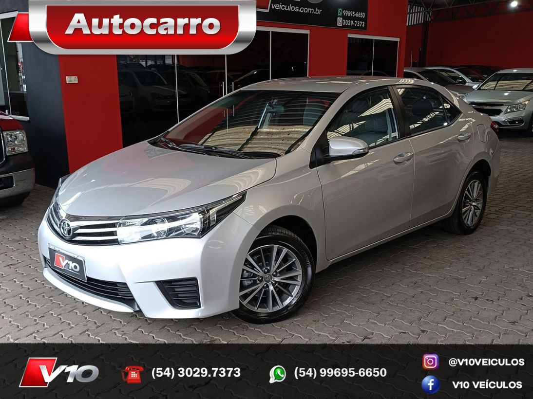 Toyota Corolla 1.8 GLI 16V FLEX 4P AUTOMÁTICO 2017