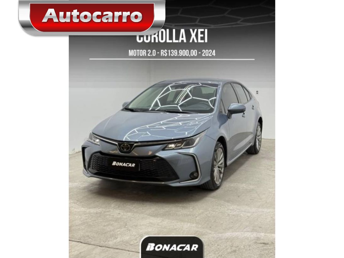 Toyota Corolla 1.8 XEI 16V FLEX 4P AUTOMÁTICO 2024