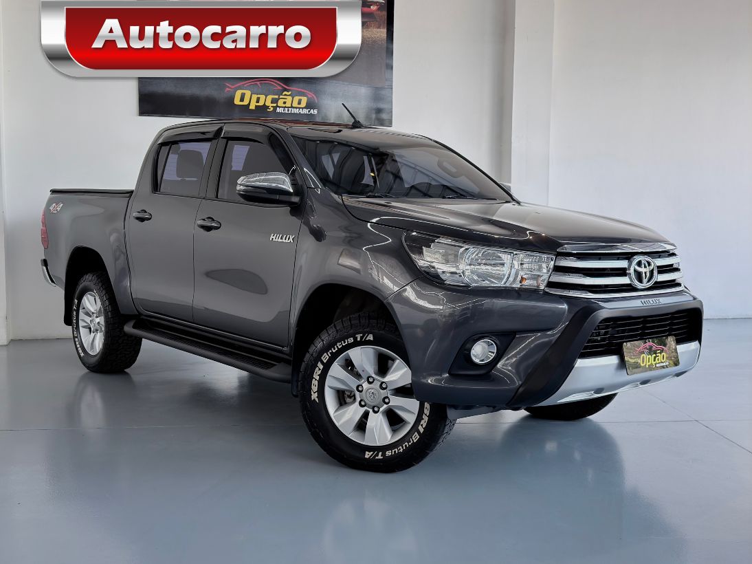 Toyota Hilux 2.8 D-4D TURBO DIESEL CD SRV 4X4 AUTOMÁTICO 2018