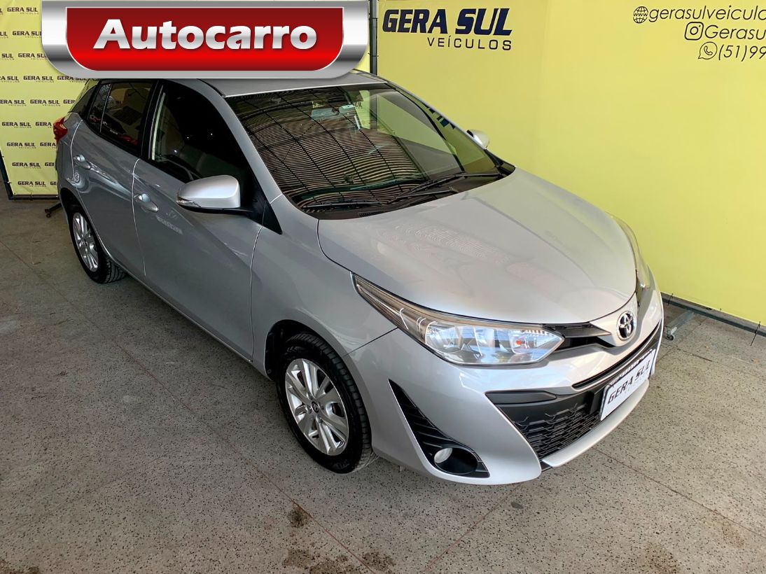 Toyota Yaris 1.3 16V FLEX XL LIVE MULTIDRIVE 2019