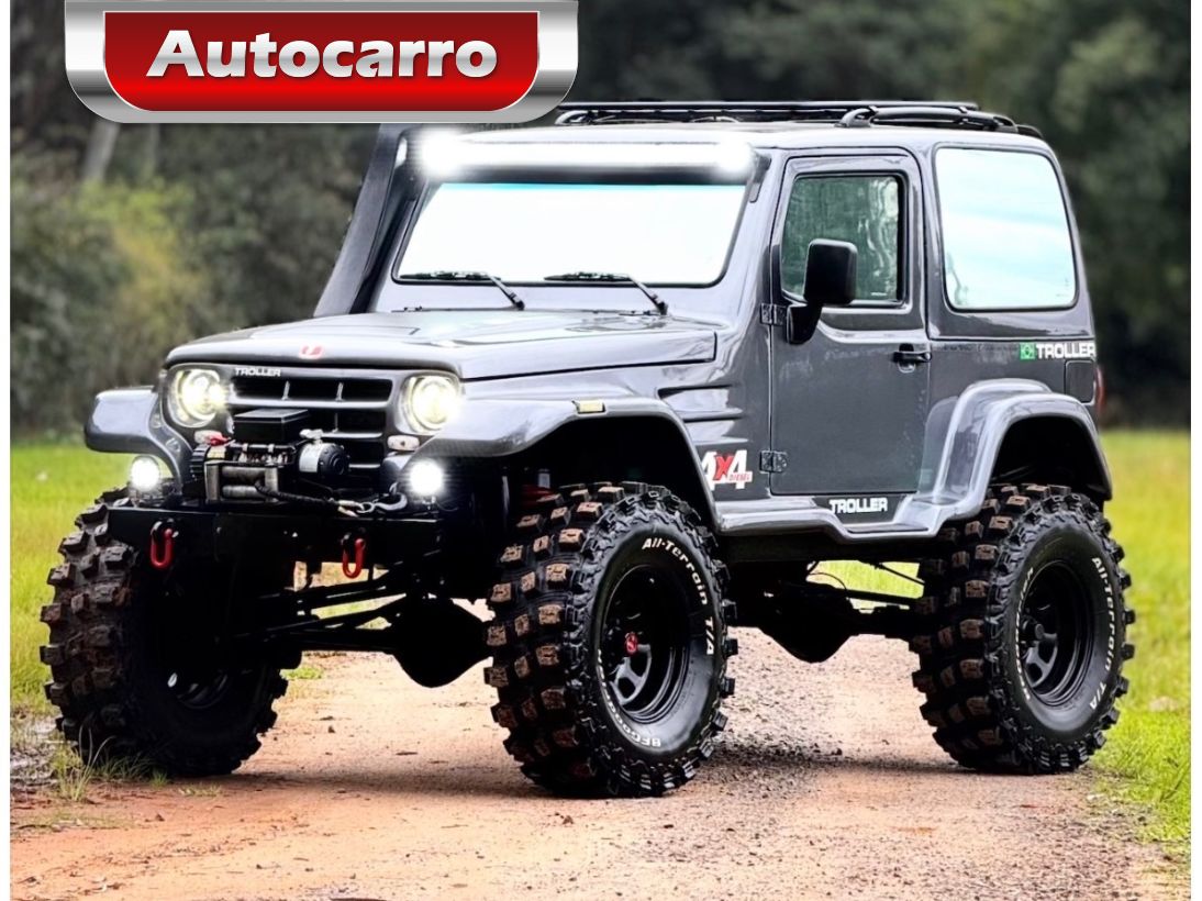 Troller T4 3.0 TETO DE LONA 16V TURBO ELETRONIC DIESEL 2P MANUAL 2008