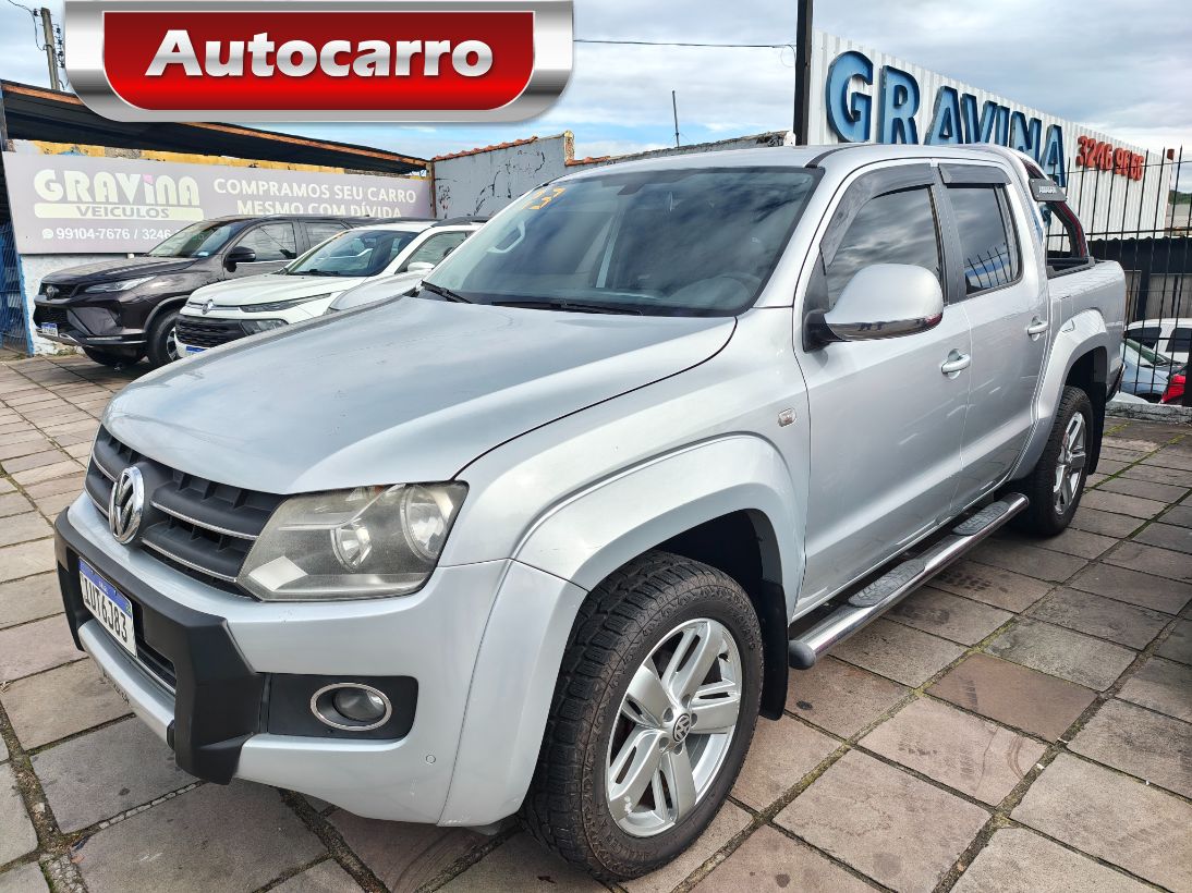 Volkswagen Amarok 2.0 HIGHLINE 4X4 CD 16V TURBO INTERCOOLER DIESEL 4P AUTOMÁTICO 2013