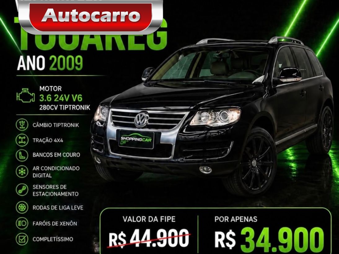 Volkswagen Touareg TOUAREG 3.6 24V V6 280cv Tiptronic 5p 2009