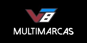 Logo da revenda V8 MULTIMARCAS